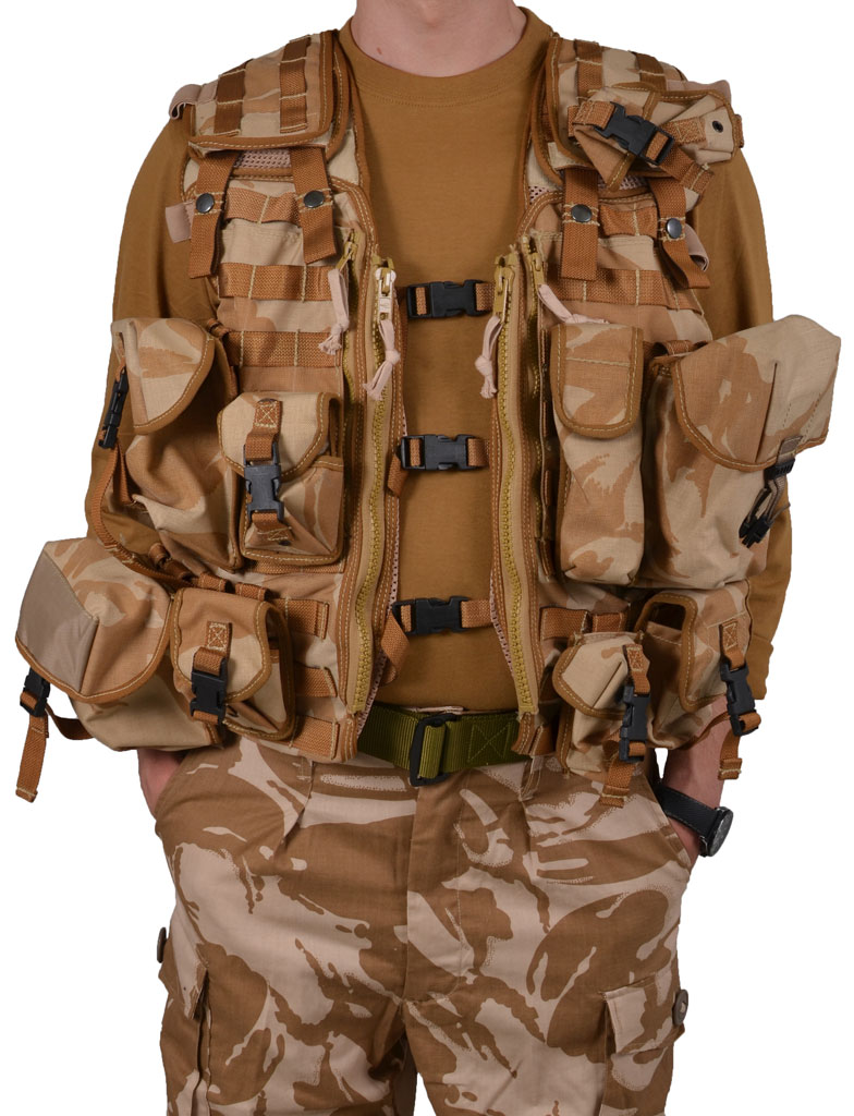 Жилет MOLLE с подсумками dpm desert Англия