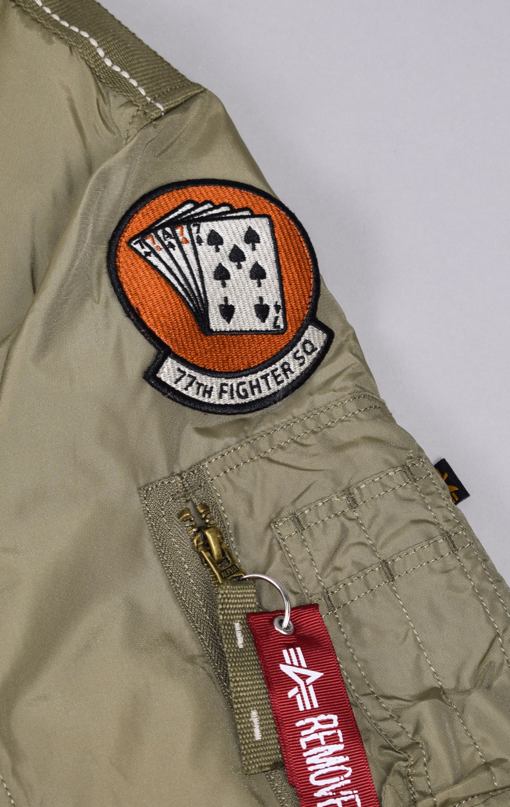 Куртка-пилот ALPHA INDUSTRIES INJECTOR-III AIR FORCE stratos 