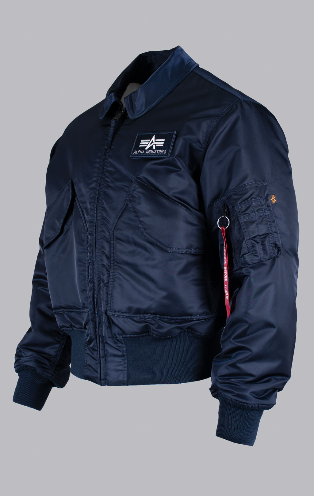 Куртка лётная ALPHA INDUSTRIES CWU 45 HERITAGE rep. blue 