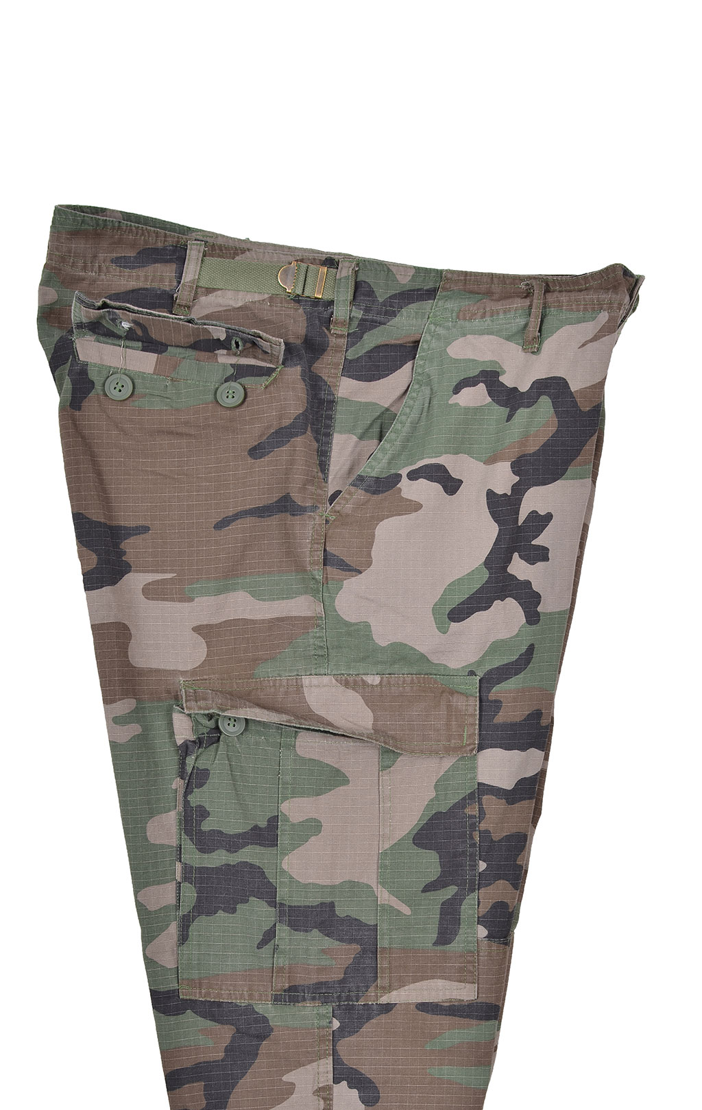 Брюки-карго Fostex BDU rip-stop Stone Washed camo woodland 