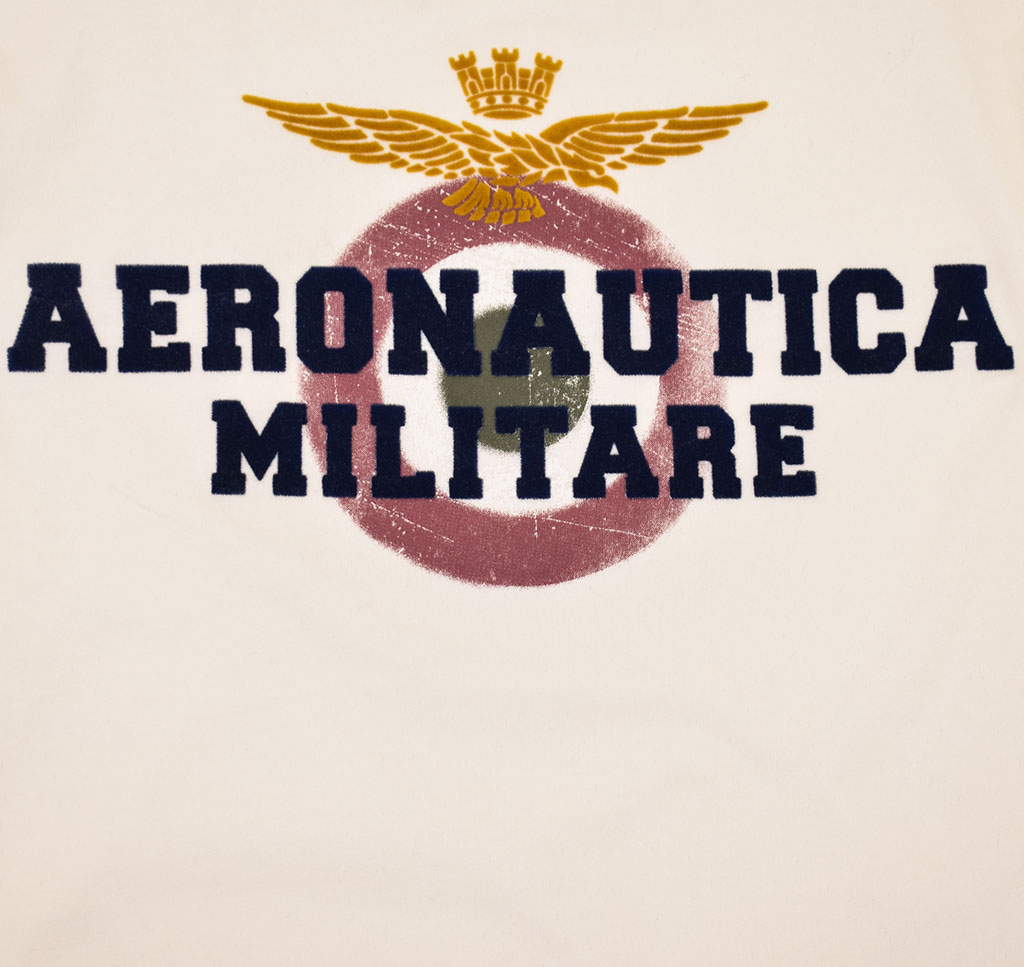 Лонгслив AERONAUTICA MILITARE FW 19/20 naturale (TS 1640) 