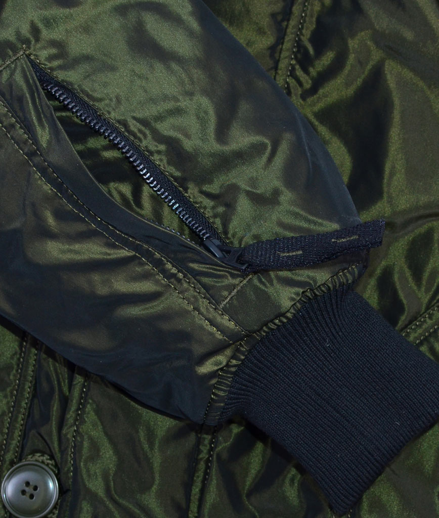 Аляска короткая ALPHA INDUSTRIES HUNTER II dark green 