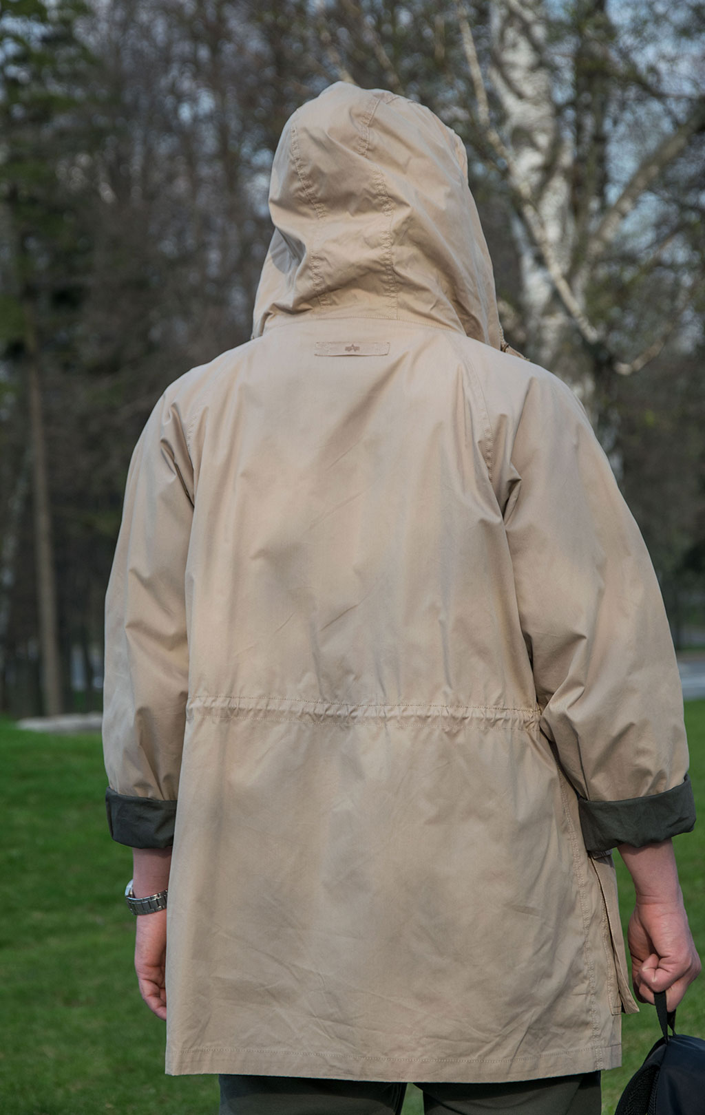 Ветровка ALPHA INDUSTRIES HOODED FIELD JACKET M-65 SS 23 m vintage khaki 