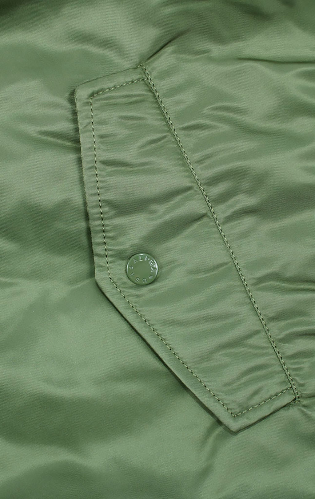 Куртка-бомбер удлинённая ALPHA INDUSTRIES COAT MA-1 sage green 