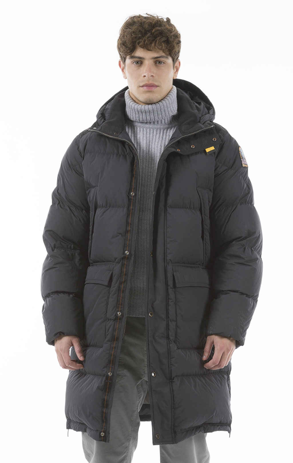 Куртка-пуховик PARAJUMPERS LONG BEAR MAN FW 23/24 black 