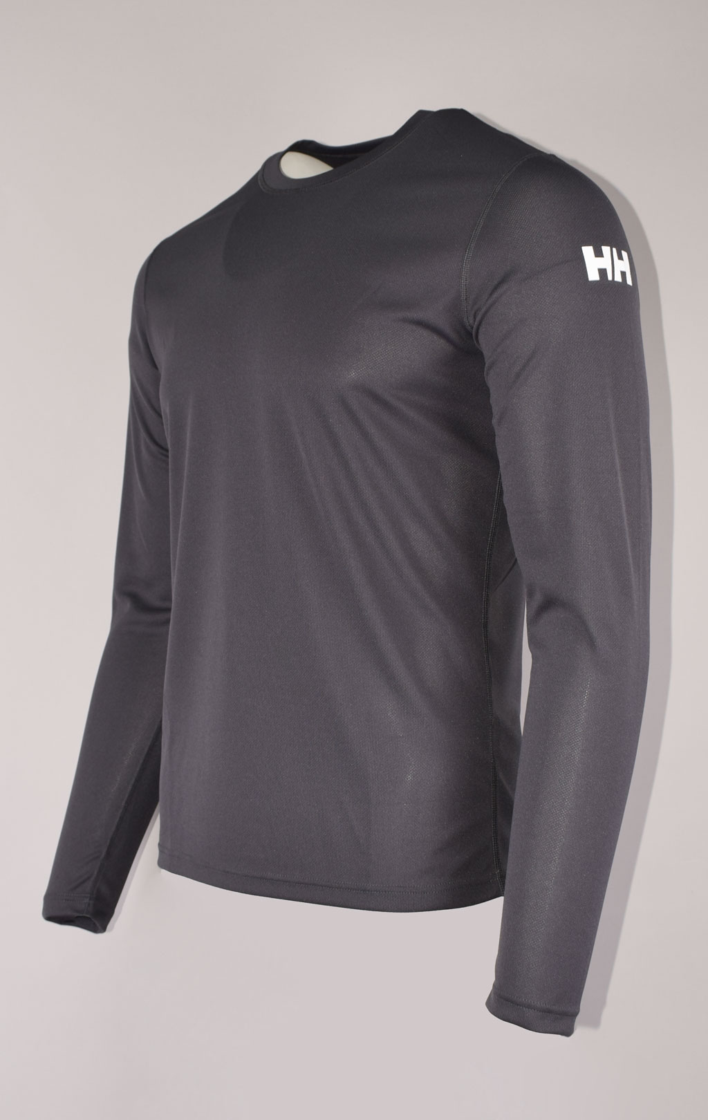 Термофутболка лонгслив HELLY HANSEN HH TECH CREW LS 100%полиэстер FW 23/24 ebony (48364) 