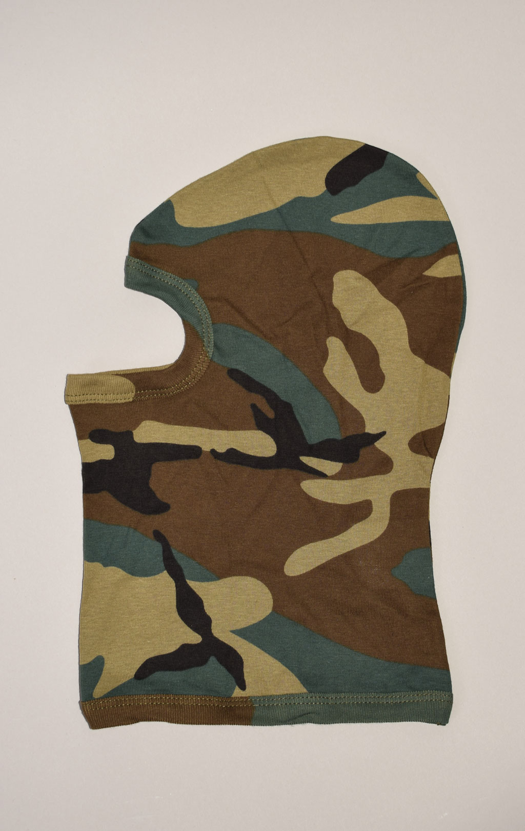 Маска-балаклава MFH хлопок 1-hole camo woodland 