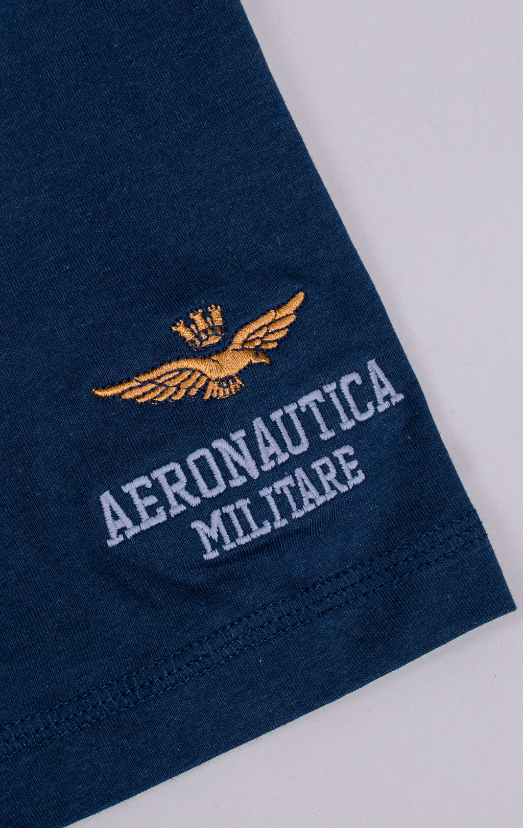 Футболка AERONAUTICA MILITARE big size SS 26/BD blue navy (TS 2529) 