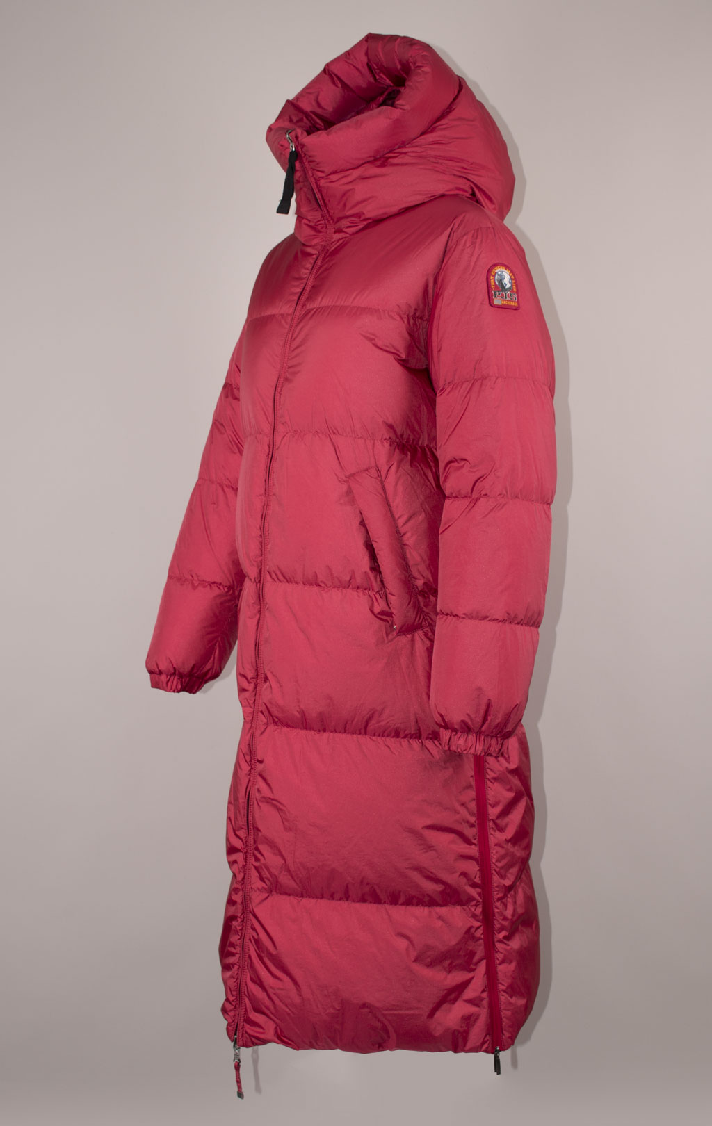 Женское пальто пуховое PARAJUMPERS SLEEPING BAG двустороннее FW 24/25 cerise-amarone 