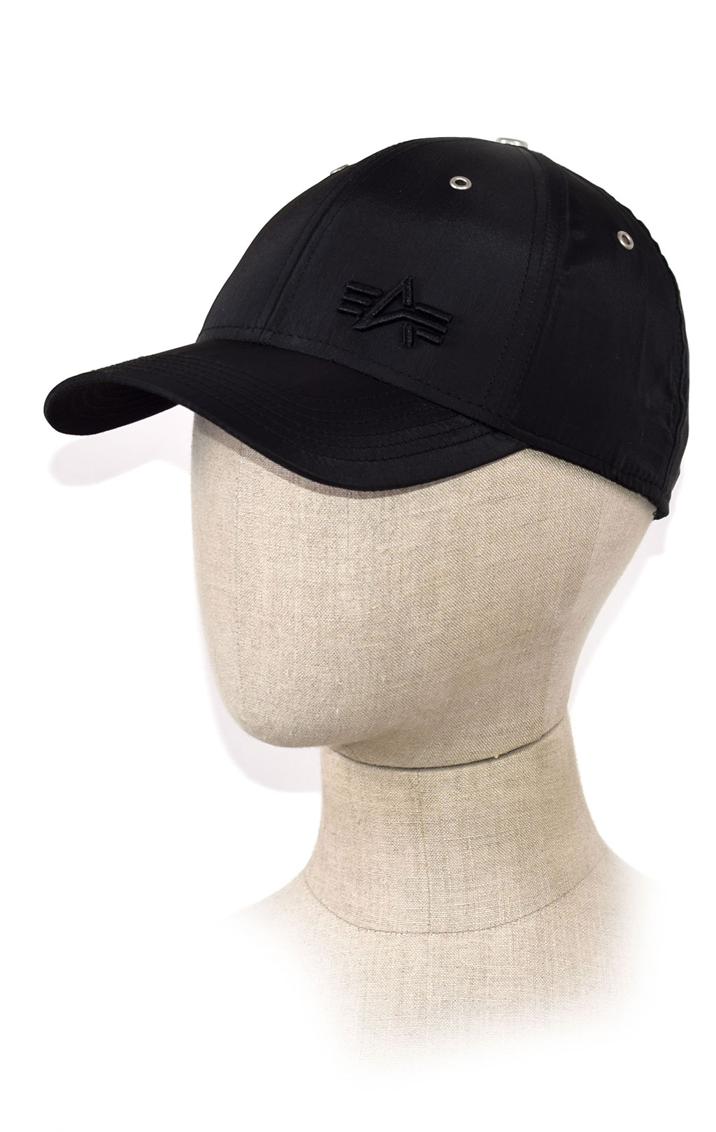 Бейсболка ALPHA INDUSTRIES SMALL LOGO FLIGHT CAP black 