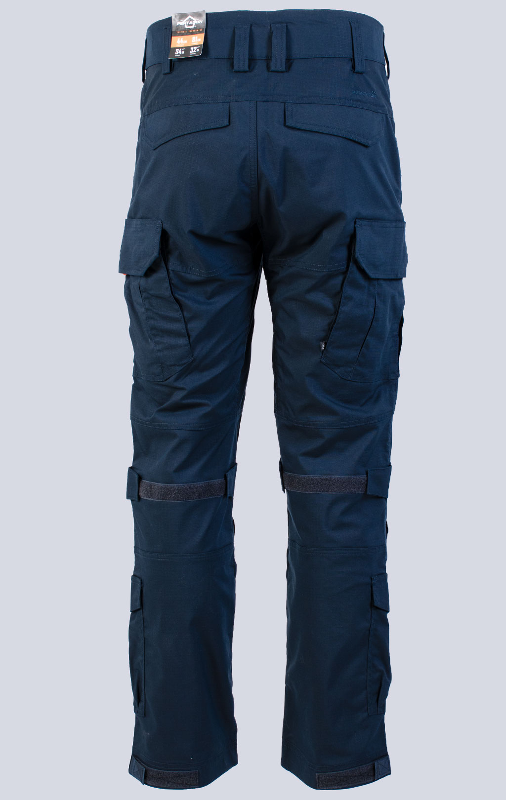 Брюки тактические Pentagon WOLF big size хлопок35%/полиэстер65% Rip-Stop stretch midnight blue 05031 