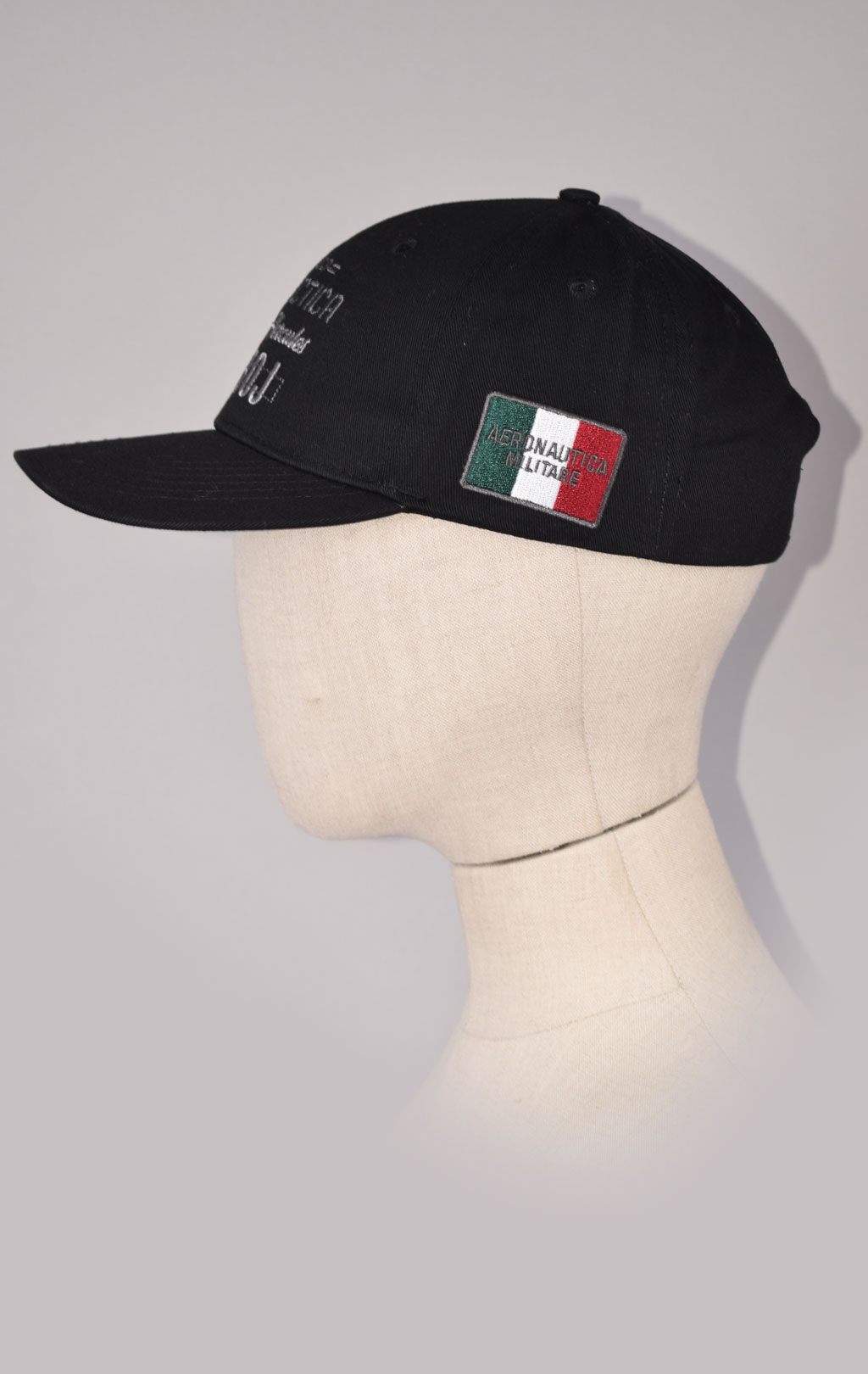 Бейсболка AERONAUTICA MILITARE ANTARCTICA FW 23/24/CN jet black (HA 1151)