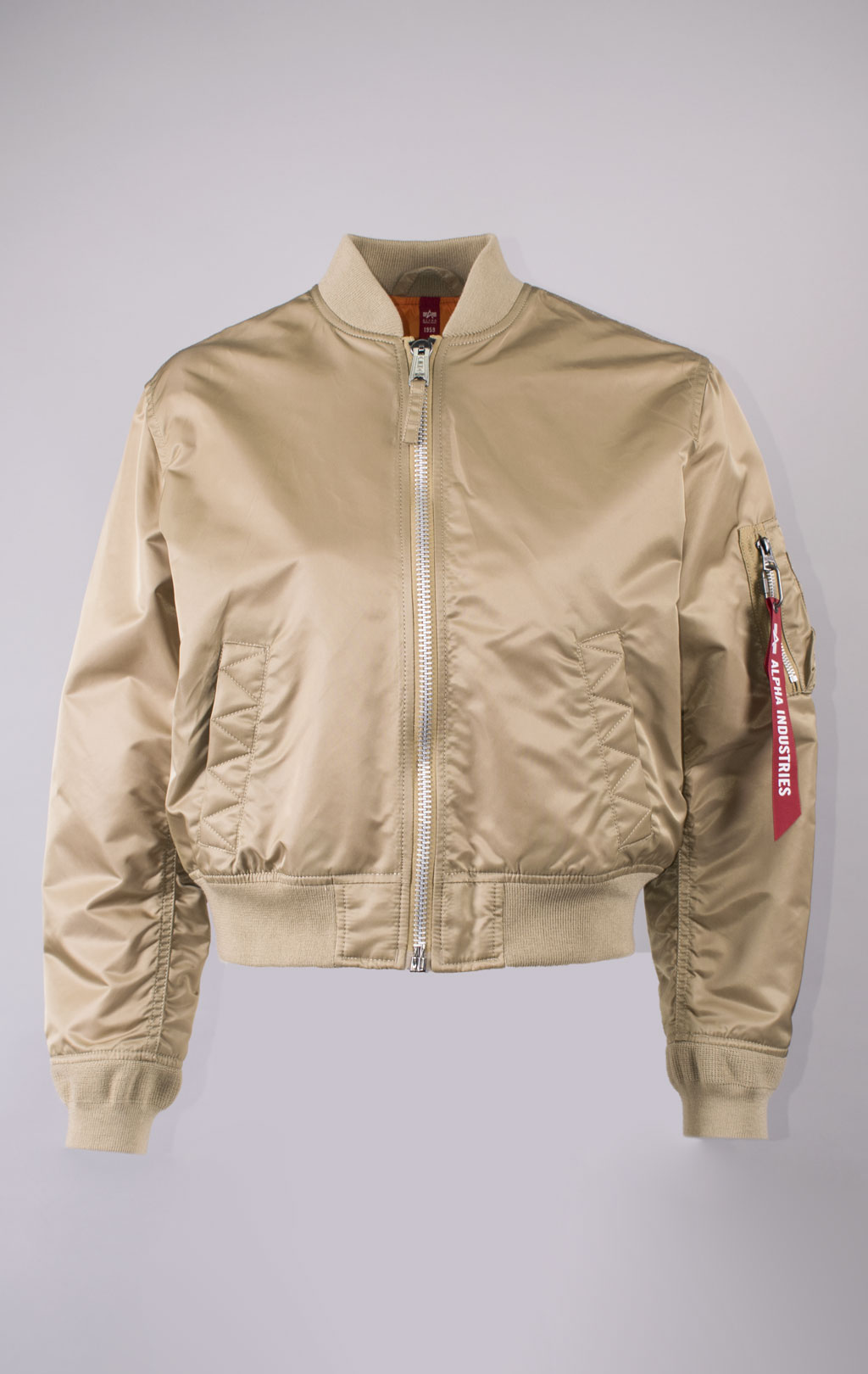 Cropped flight jacket online