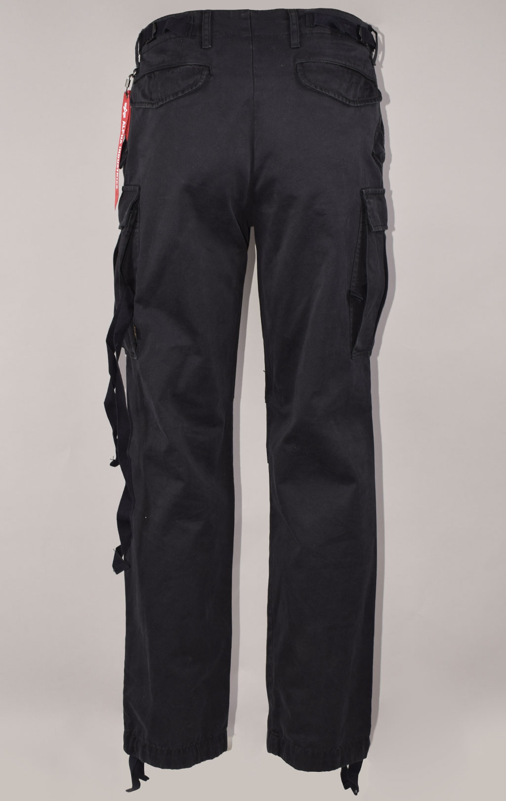 Брюки-карго парашюты ALPHA INDUSTRIES M-65 PANT black 