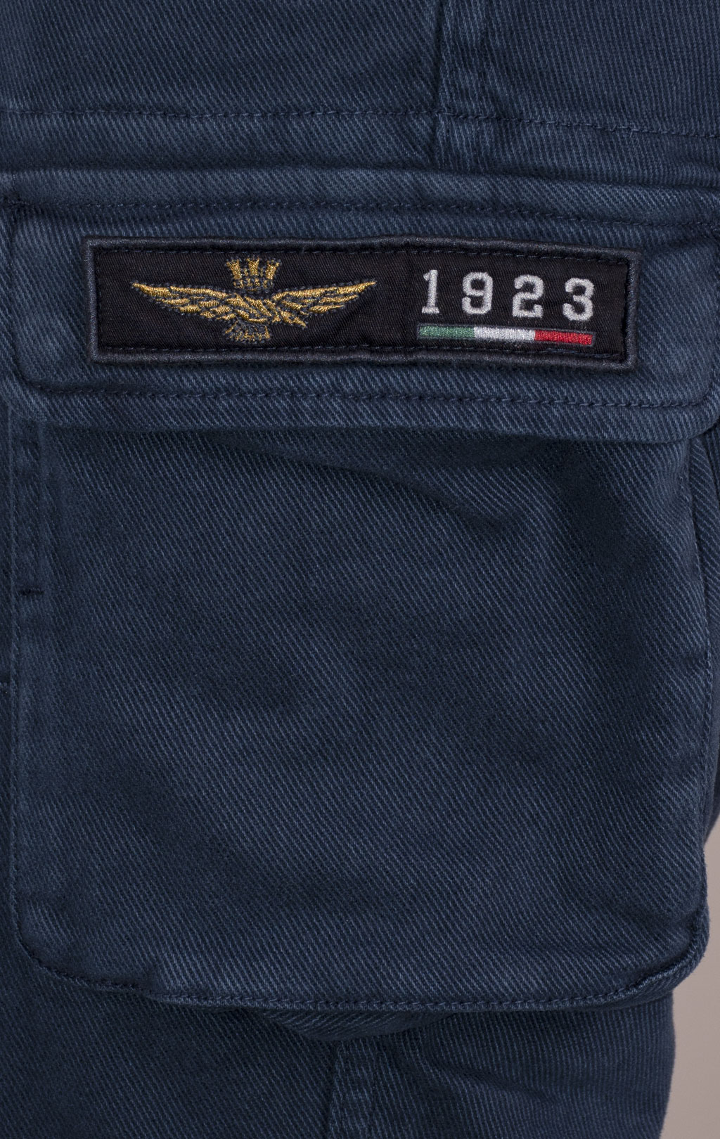Брюки-карго AERONAUTICA MILITARE плотные FW 24/25/TR dark blue (PA 1613) 