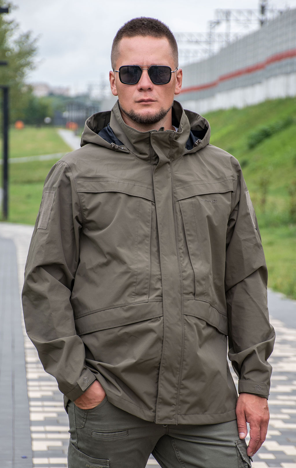 Куртка тактическая Pentagon мембрана HURRICANE MJC® SYSTEM 06E ral 7013 07104 