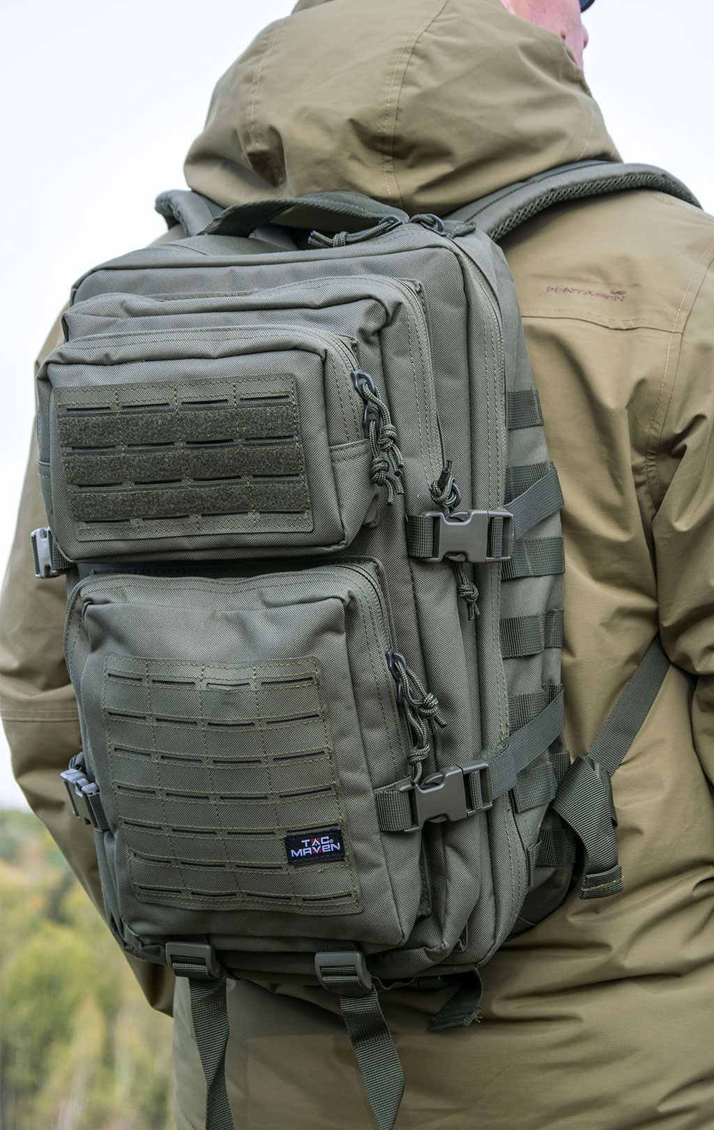 Рюкзак тактический Pentagon - Tac Maven ASSAULT LASER large(35L) olive 16006 