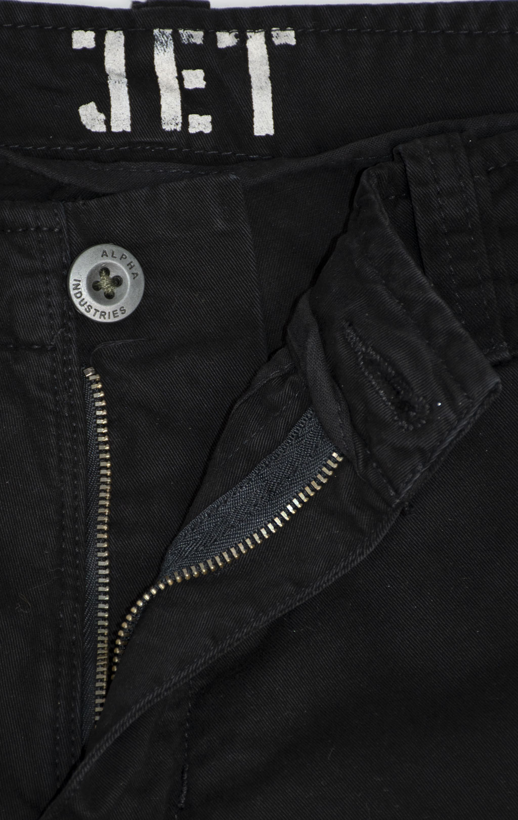 Брюки-карго ALPHA INDUSTRIES JET PANT big size black (#101212) 
