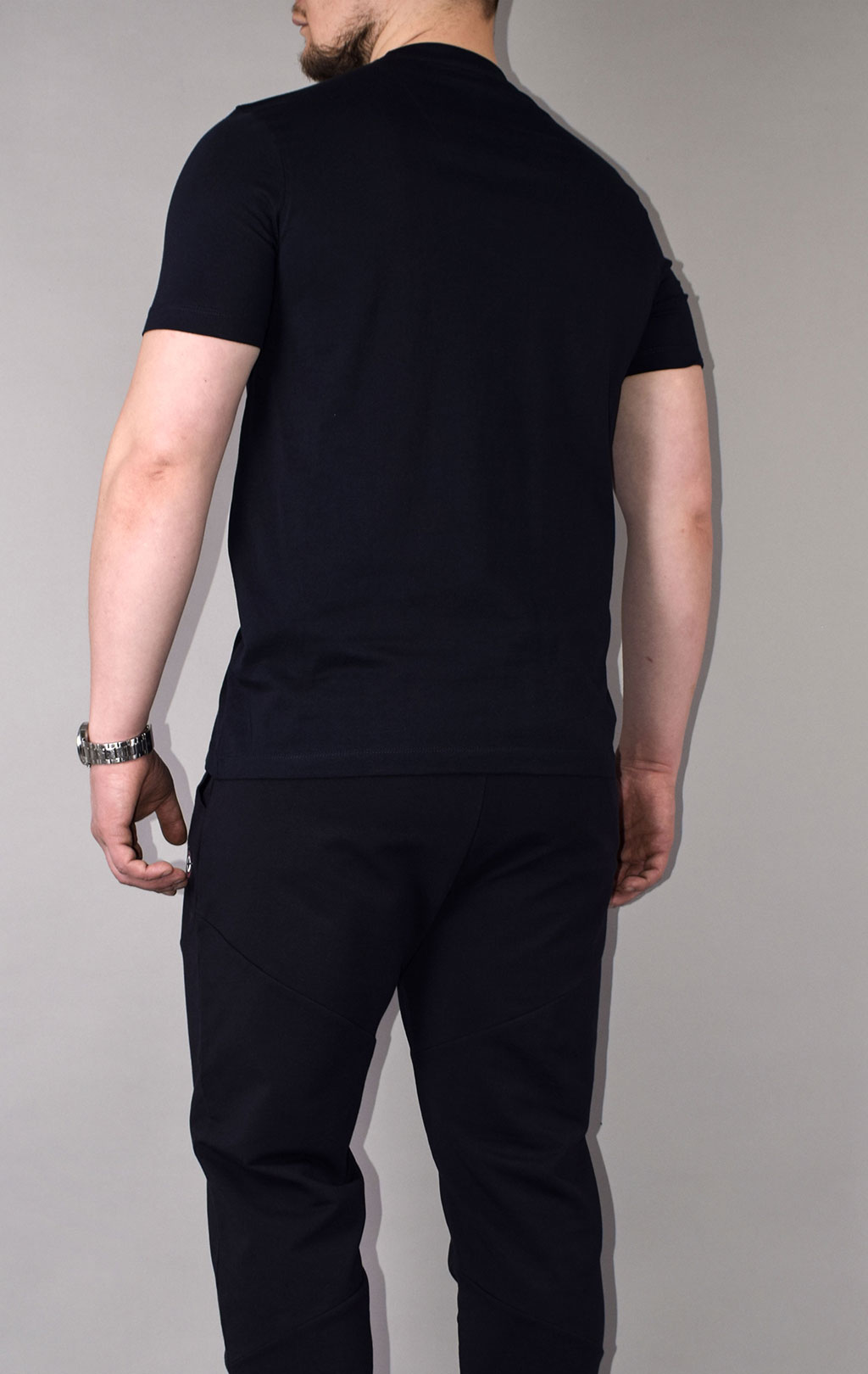 Футболка AERONAUTICA MILITARE SS 21/TR blue black (TS 1850) 