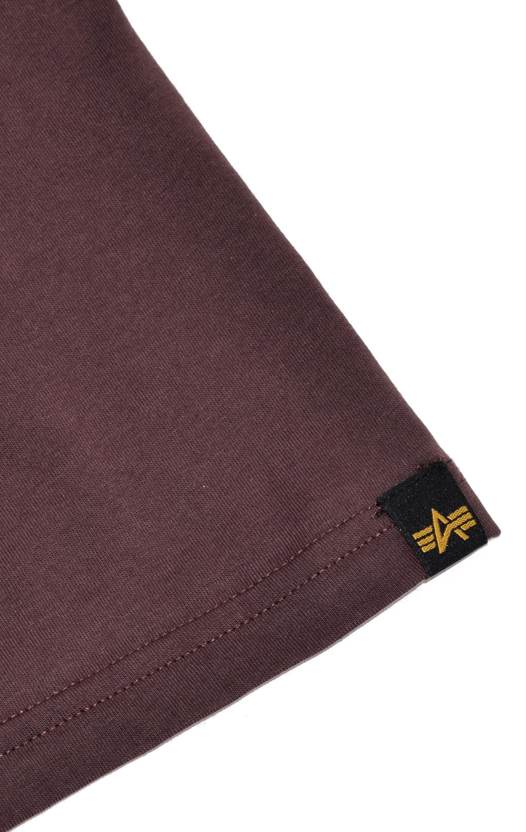 Футболка ALPHA INDUSTRIES BASIC T big size deep maroon 