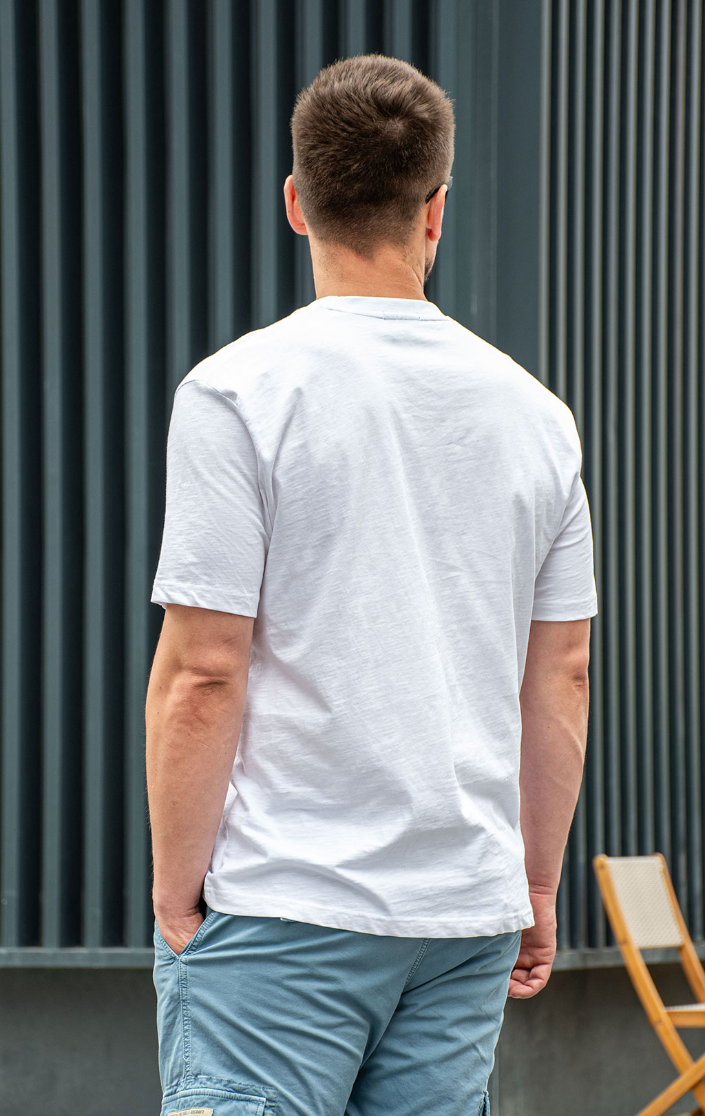 Футболка AERONAUTICA MILITARE SS 26/BD off white (TS 2527) 