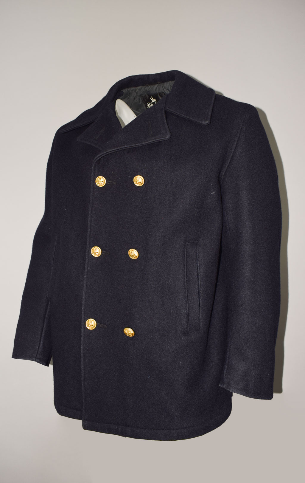 Бушлат морской Golden Fleece PEACOAT navy б/у США