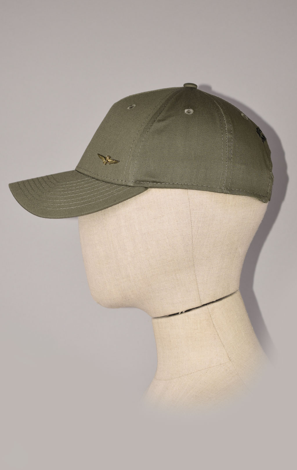 Бейсболка AERONAUTICA MILITARE FW 22/23/CN verde militare (HA 1122) 