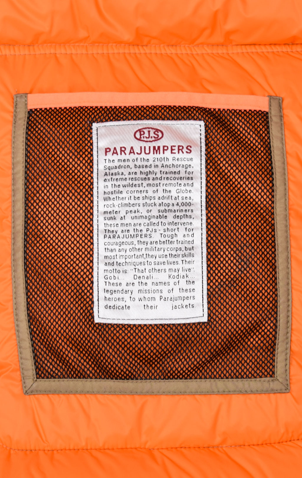 Женское пальто пуховое PARAJUMPERS JADA FW 21/22 cappuccino PJS orange 