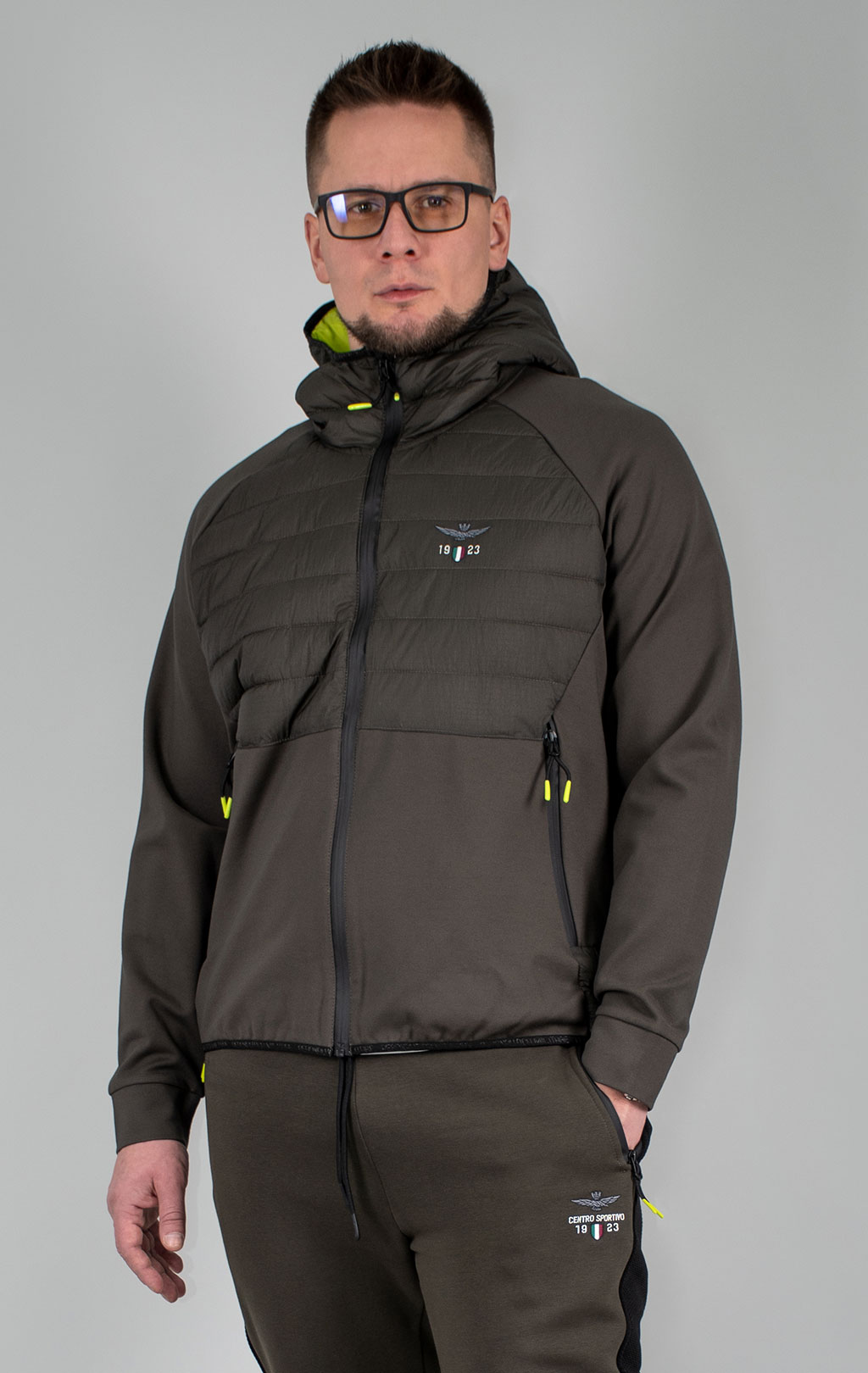 Куртка спортивная AERONAUTICA MILITARE FW 24/25/BD dark musk (AF 487) 