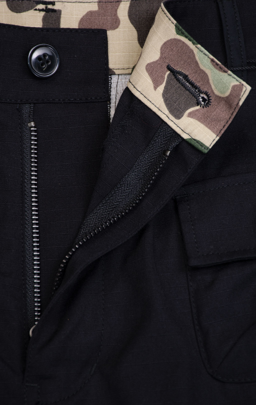 Брюки-шорты ALPHA INDUSTRIES CONVERTIBLE CARGO PANT SS 24 m black 