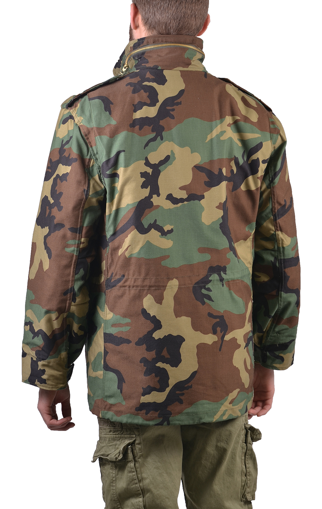 Куртка Tru-Spec CLASSIC M-65 с подстёжкой camo woodland 