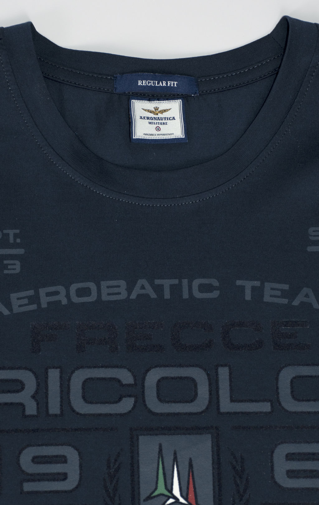 Футболка AERONAUTICA MILITARE SS 25 m/BD blue navy (TS 2423) 