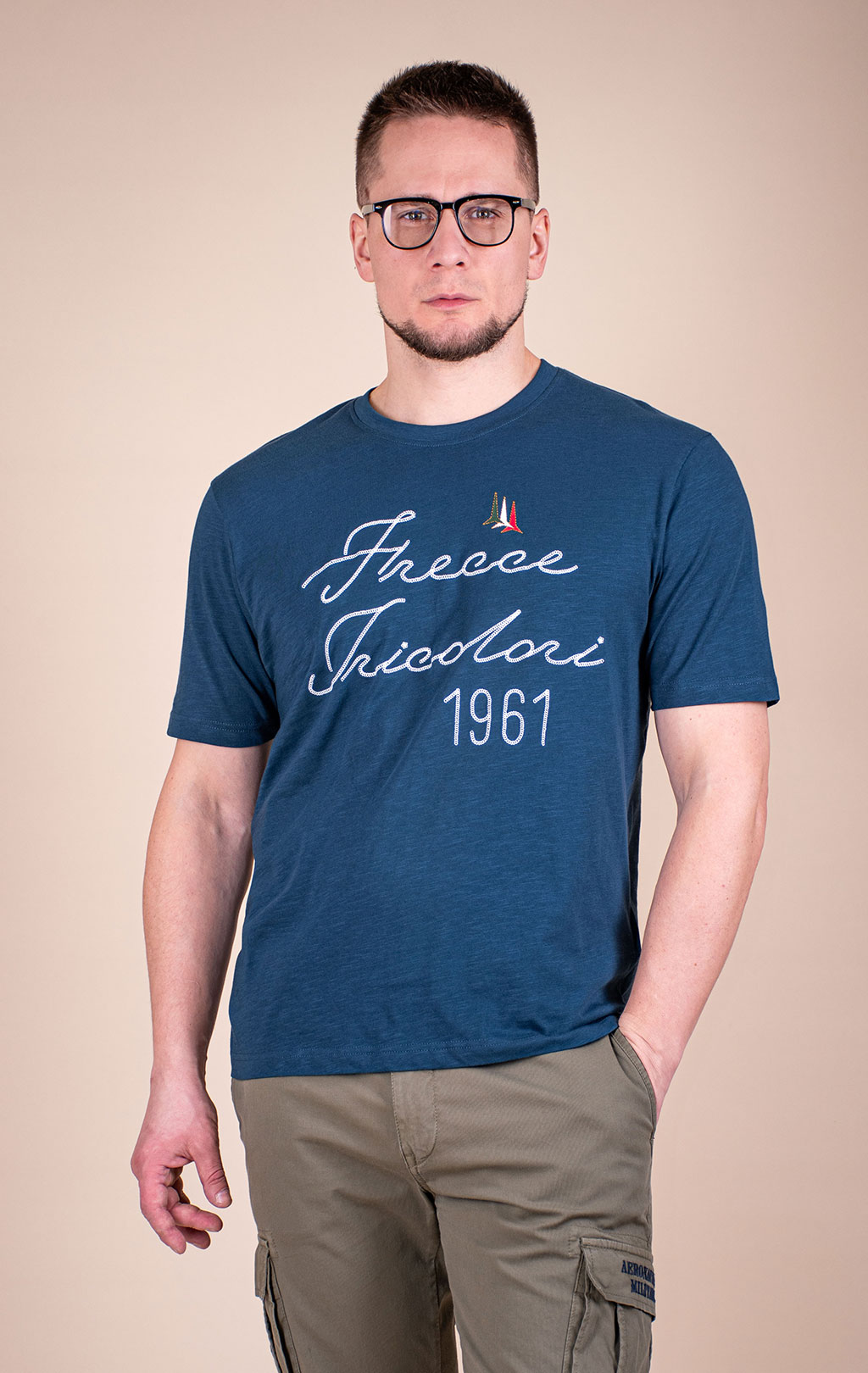 Футболка AERONAUTICA MILITARE SS 26/BD titan avio (TS 2527) 