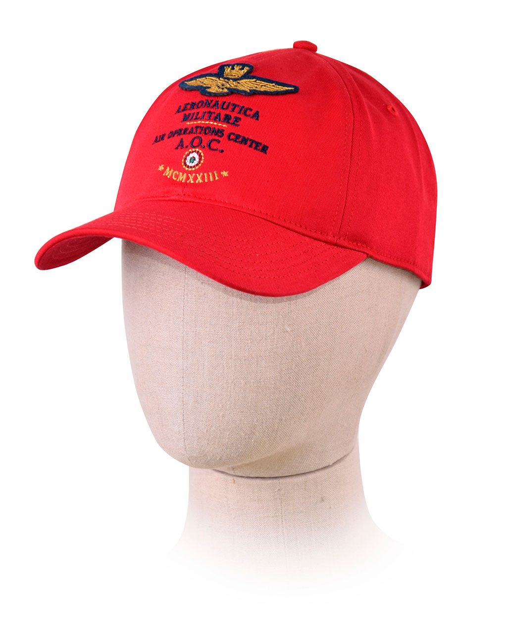 Бейсболка AERONAUTICA MILITARE rosso sport (HA 1006)