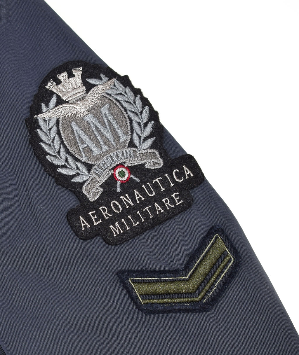 Женская ветровка AERONAUTICA MILITARE SS 20/AL blue navy (AB 1855) 