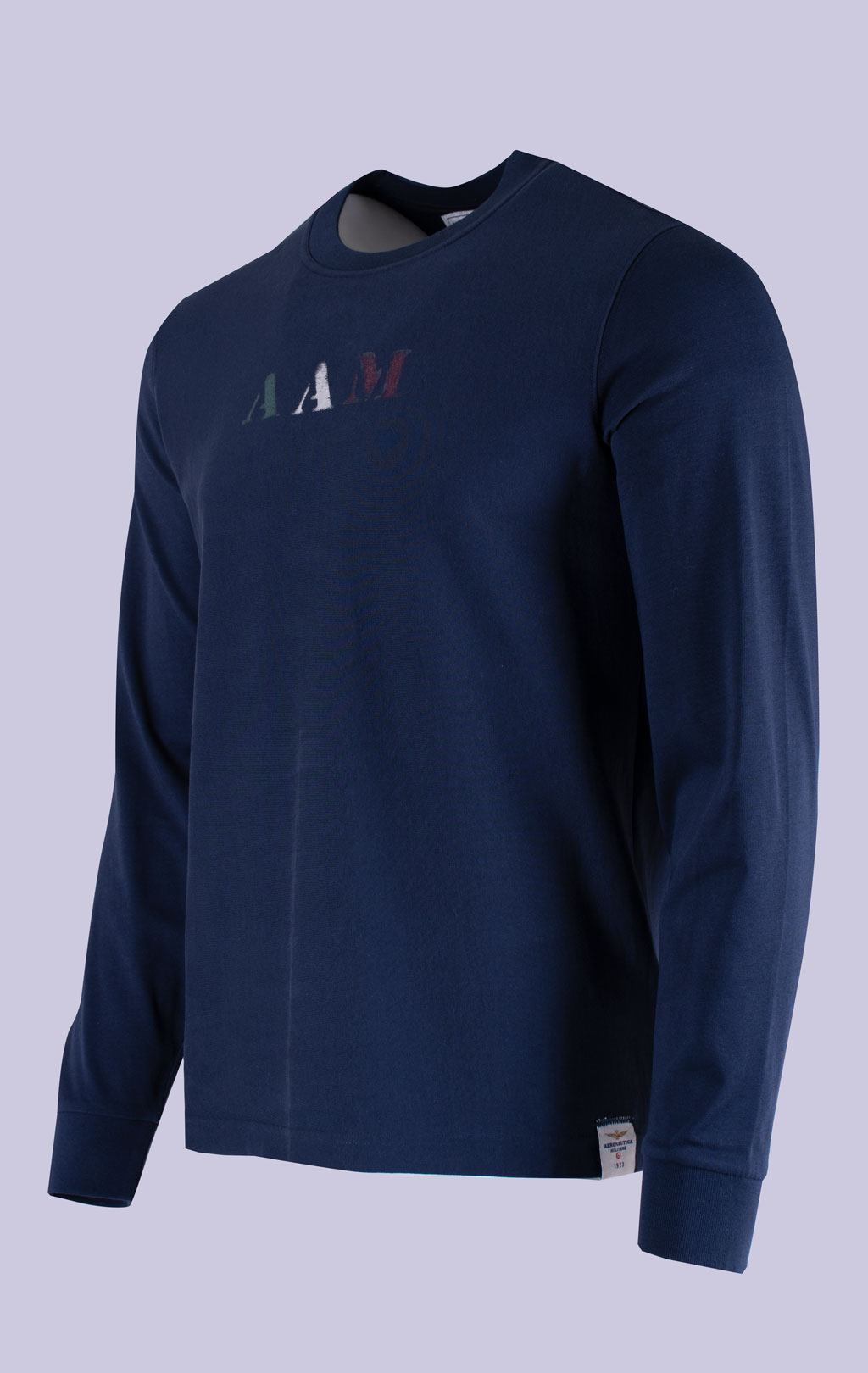 Лонгслив AERONAUTICA MILITARE FW 26/27/TR sky captain (TS 2546) 