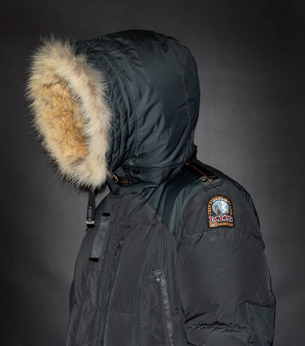 Пуховик PARAJUMPERS HARRASEEKET antracite 