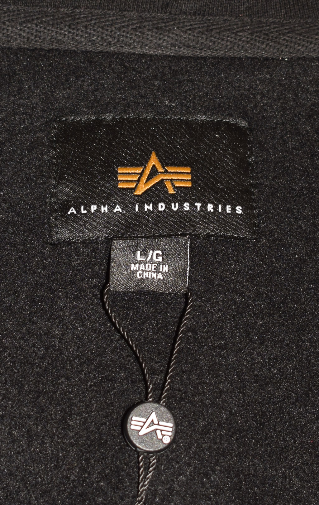 Толстовка ALPHA INDUSTRIES NYLON UTILITY HOODIE FW 21/22 black 