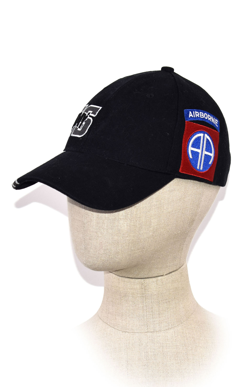 Бейсболка EC 82nd AIRBORNE SIDE LOGO black (6136) 