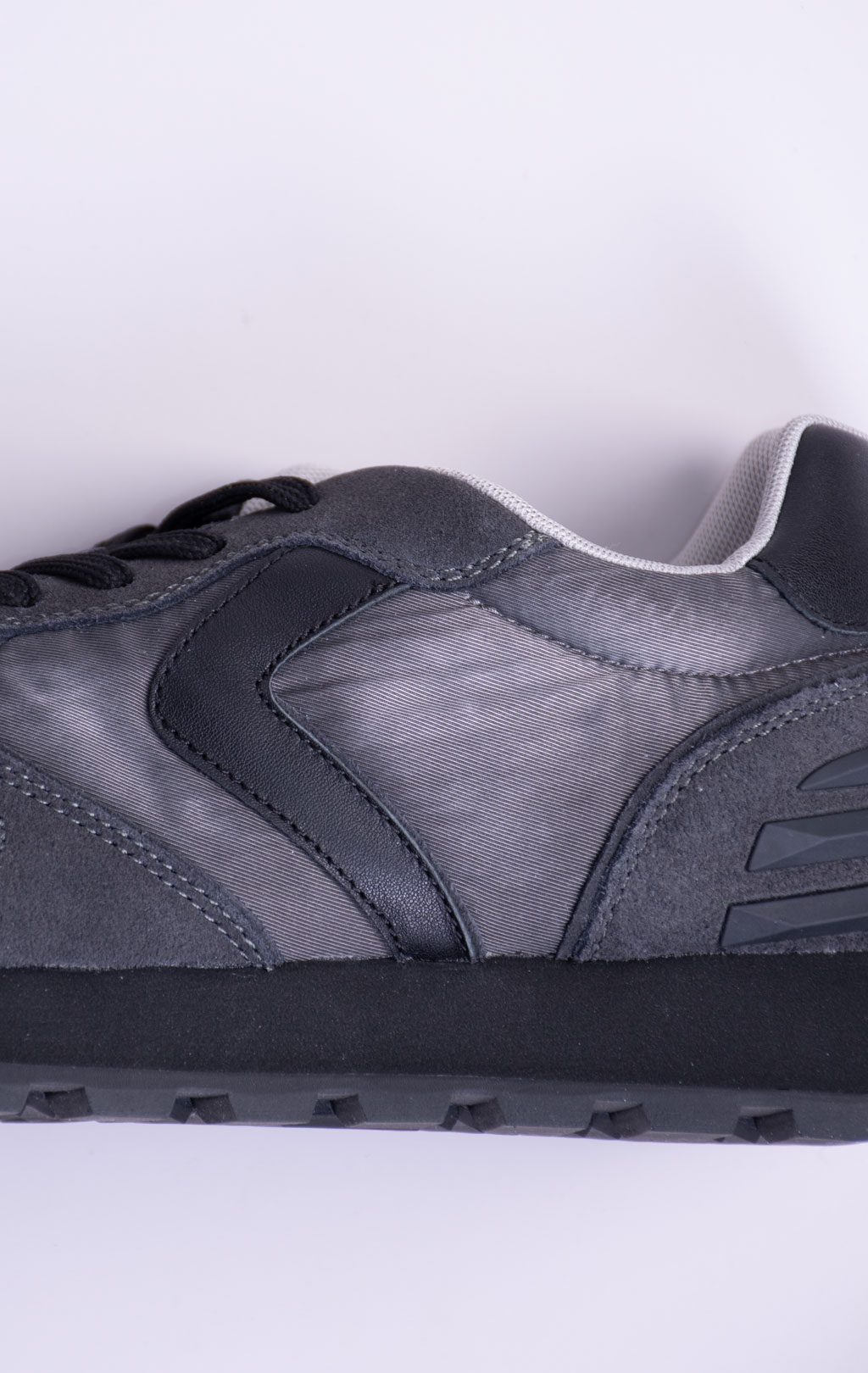 Кроссовки VOILE BLANCHE PARIS POWER MAN замша FW 26/27 tarmac/black 2018797 