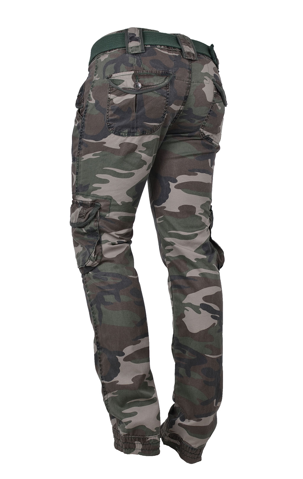 Женские брюки-карго Surplus LADIES PREMIUM camo woodland 