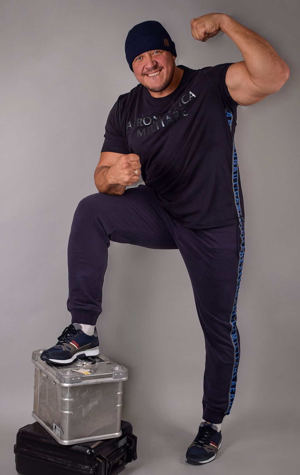 Футболка AERONAUTICA MILITARE FW 19/20 blue navy (TS 1643)