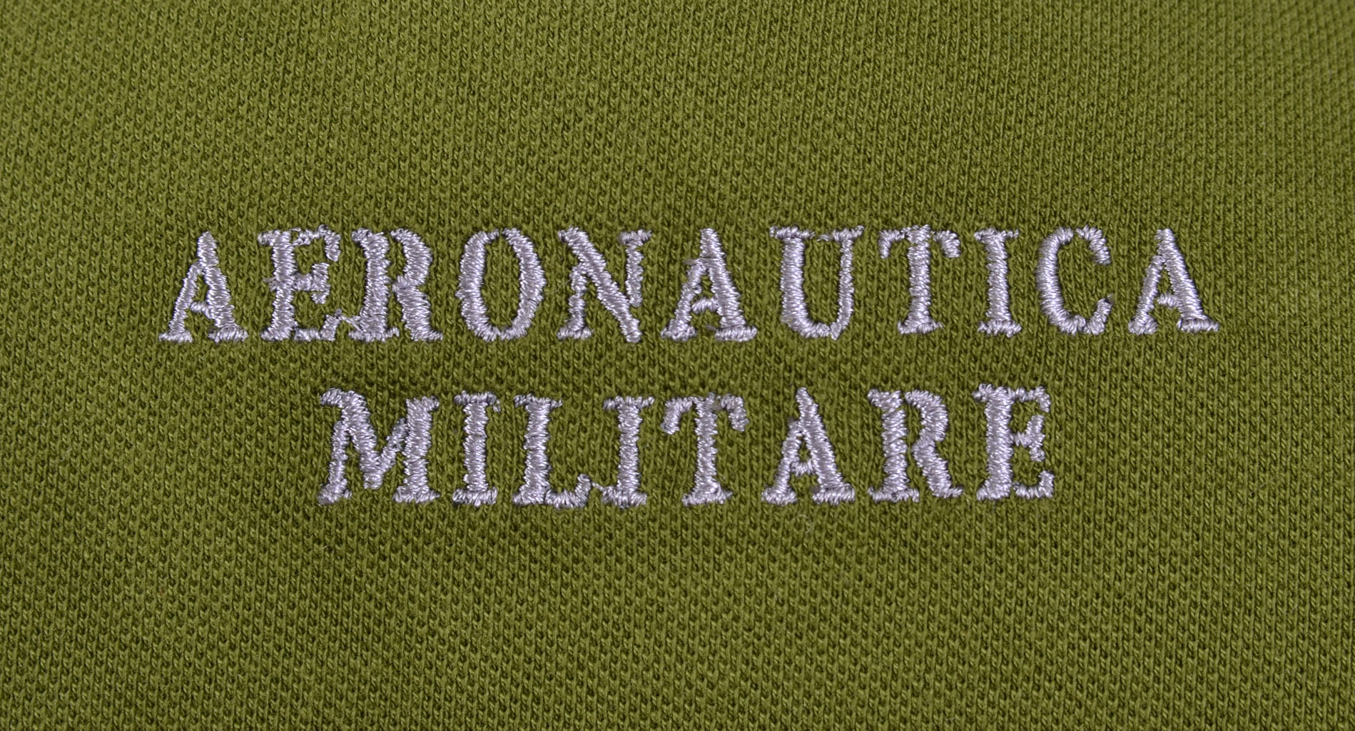 Поло-лонгслив AERONAUTICA MILITARE olive (PO 884) 