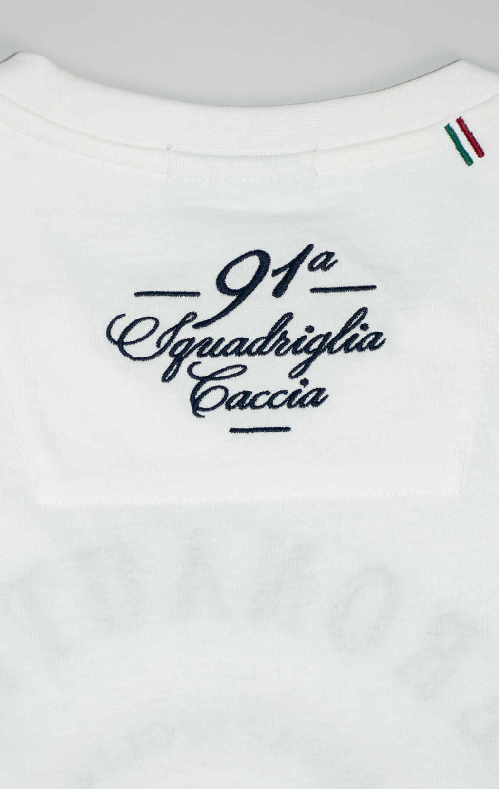 Футболка AERONAUTICA MILITARE SS 25 m/BD milk white (TS 2414) 