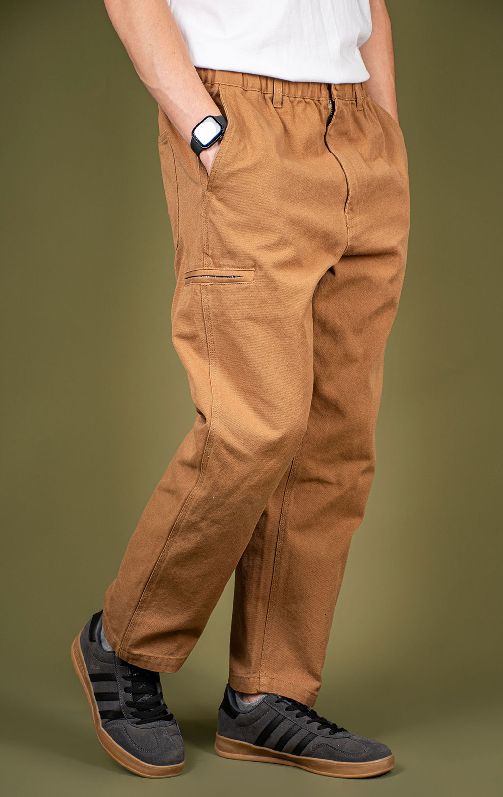 Брюки-карго ALPHA INDUSTRIES UNFRM CTN CANVAS PANT FW 25/26 beige M001129 