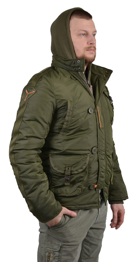 Куртка ALPHA INDUSTRIES COBBS-III dark green 