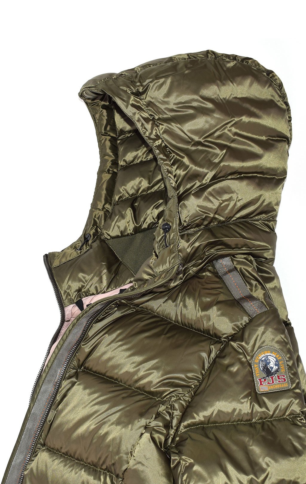 Женское пальто пуховое PARAJUMPERS LEAH FW 20/21 military 
