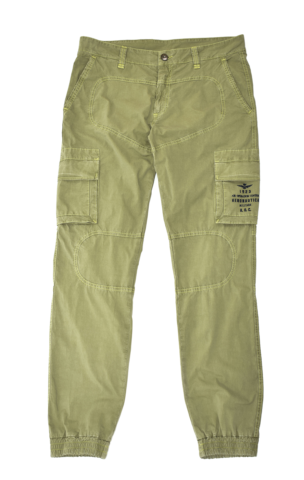 Брюки-карго AERONAUTICA MILITARE big size SS 21/AL green (PA 1432) 