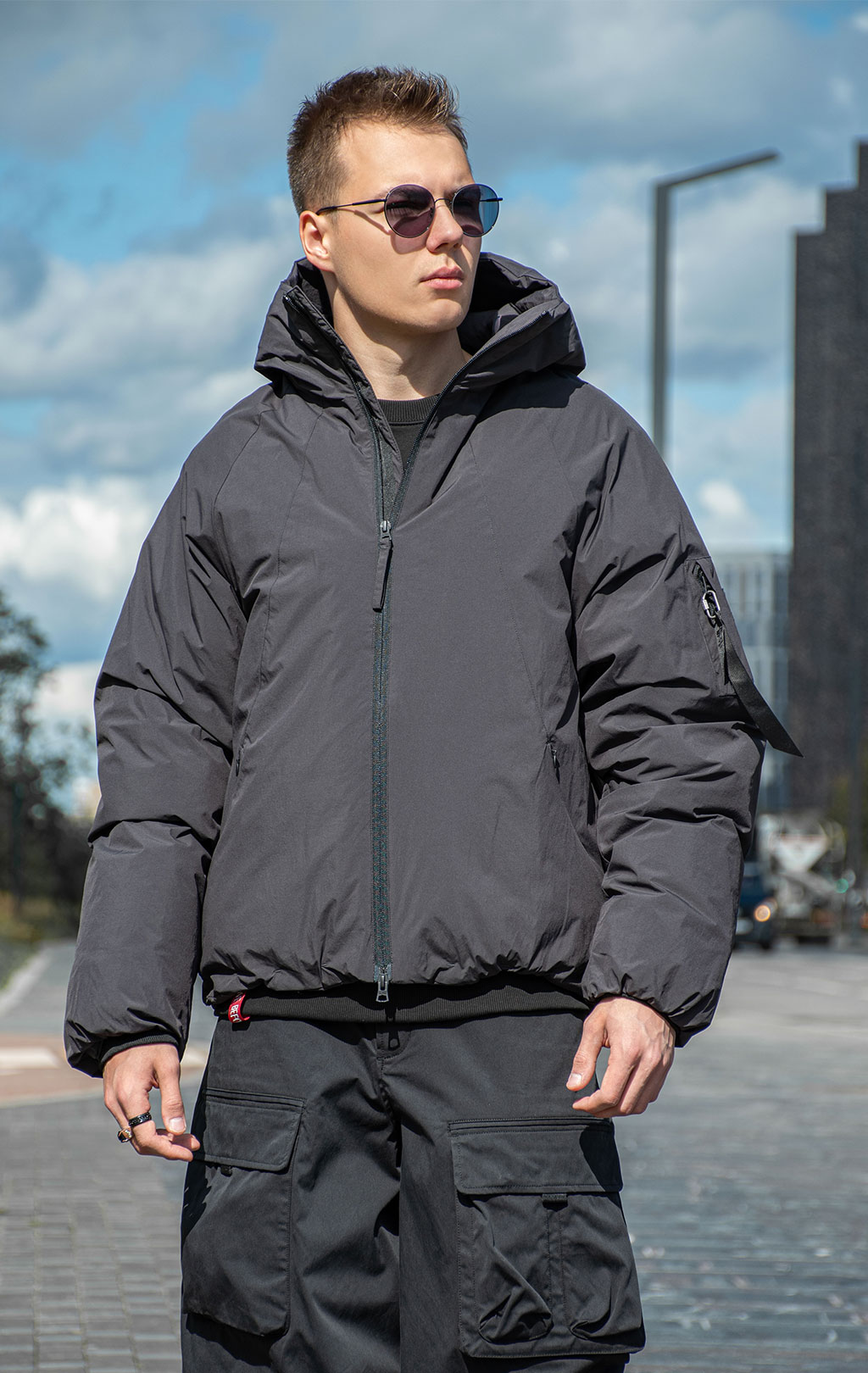 Куртка ALPHA INDUSTRIES INSULATED HOODED PARKA FW 24/25 black 