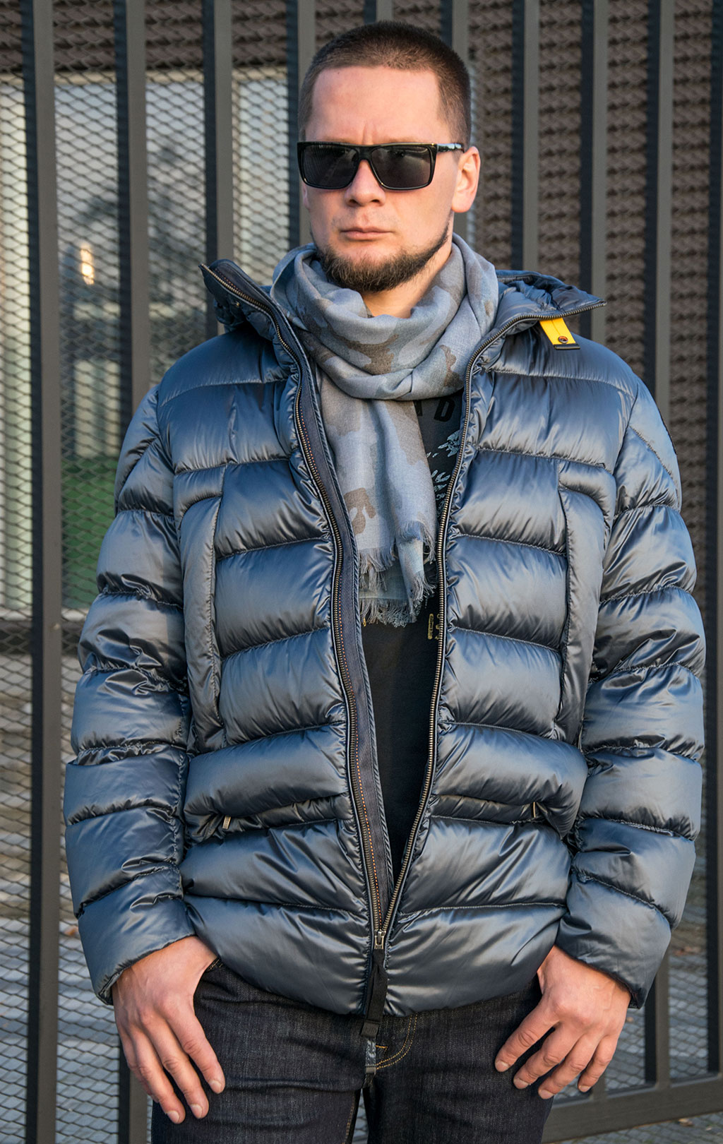 Куртка-пуховик лёгкая PARAJUMPERS ROLPH FW 23/24 dark avio 